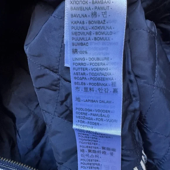 Levis Bree Barn Jacket Large Hickory Stripe - Picture 10 of 10